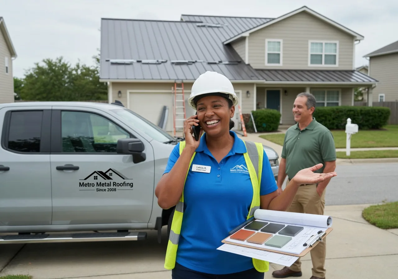 Storm Damage Metal Roof Repair in Shortsville, NY